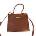 Hermes Kelly 25cm café