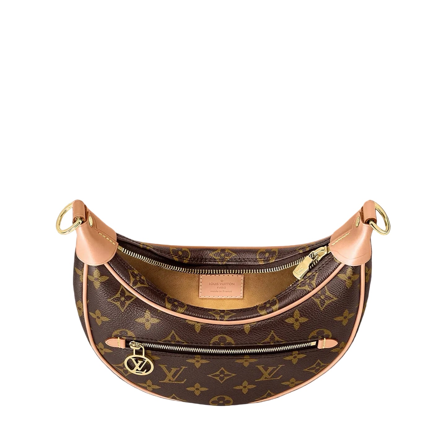 Bolso Loop Monograma con Cadena Dorada