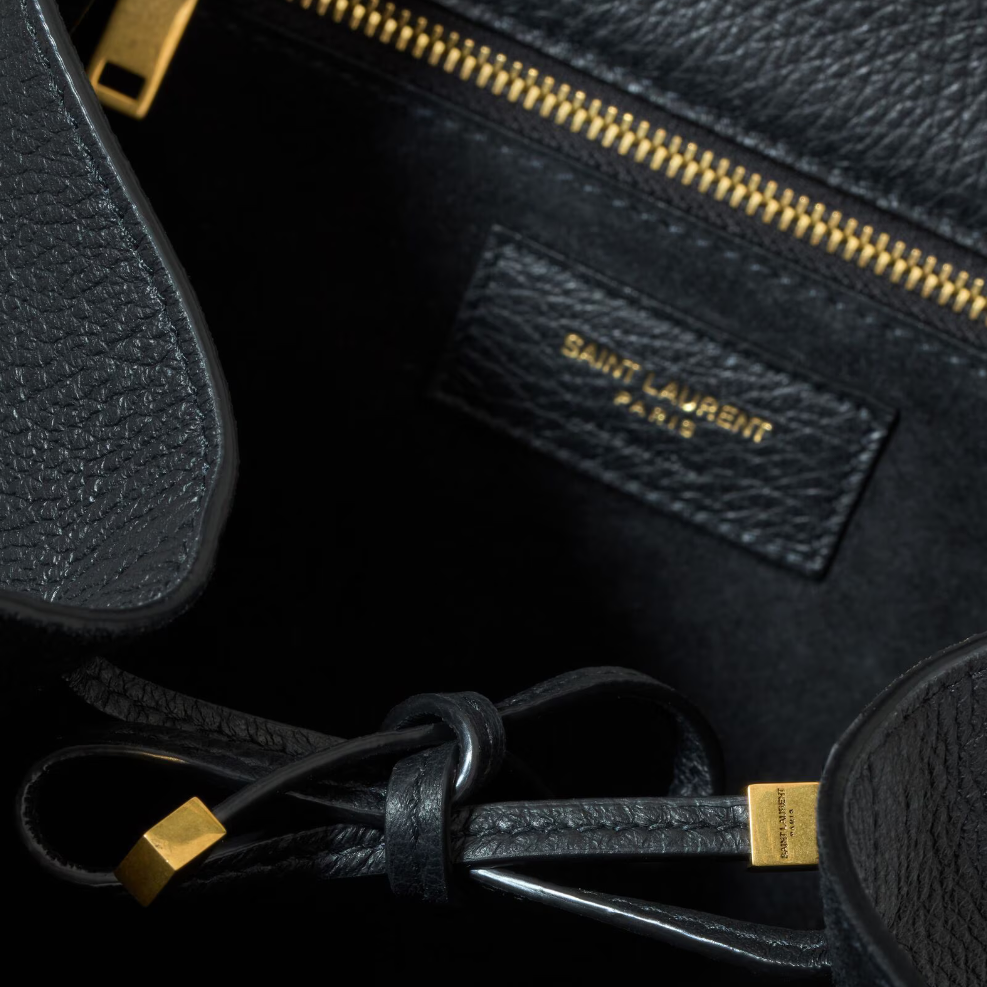 Bolso YSL Negro Minimalista