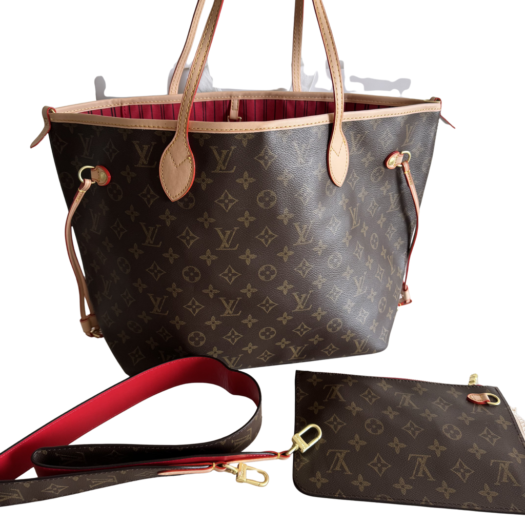 Bolso neverfull monogram cherry MM – LV