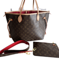 Bolso neverfull monogram cherry MM – LV
