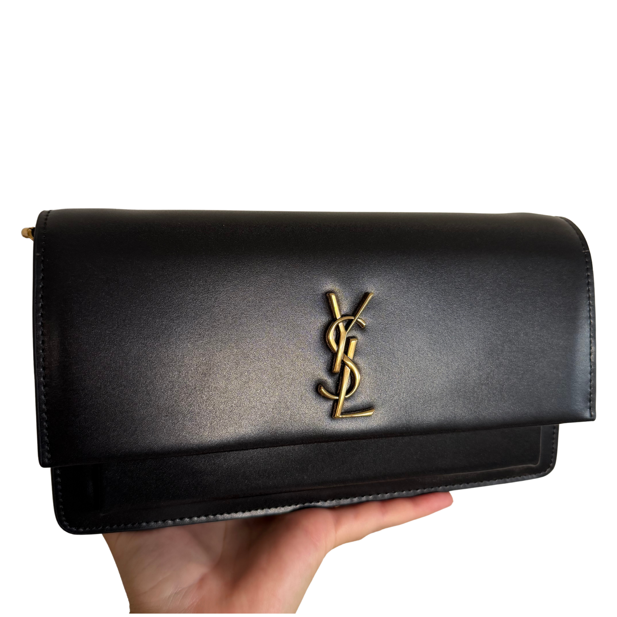 Bolso YSL Elegante Cadena Dorada