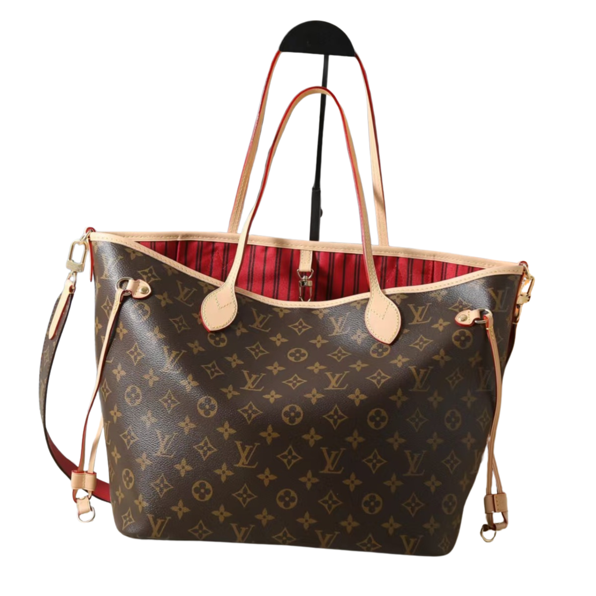 Bolso neverfull monogram cherry MM – LV