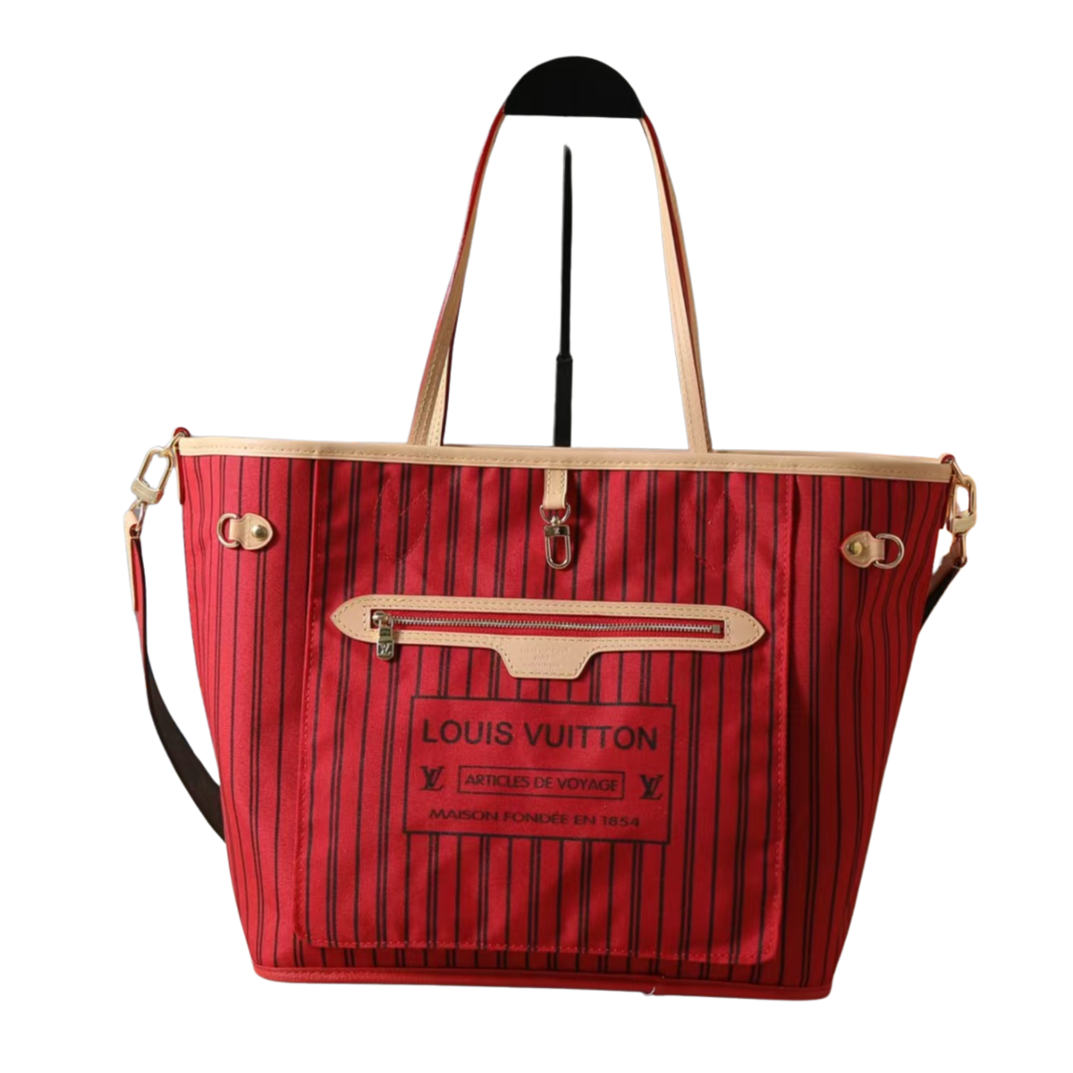 Bolso neverfull monogram cherry MM – LV